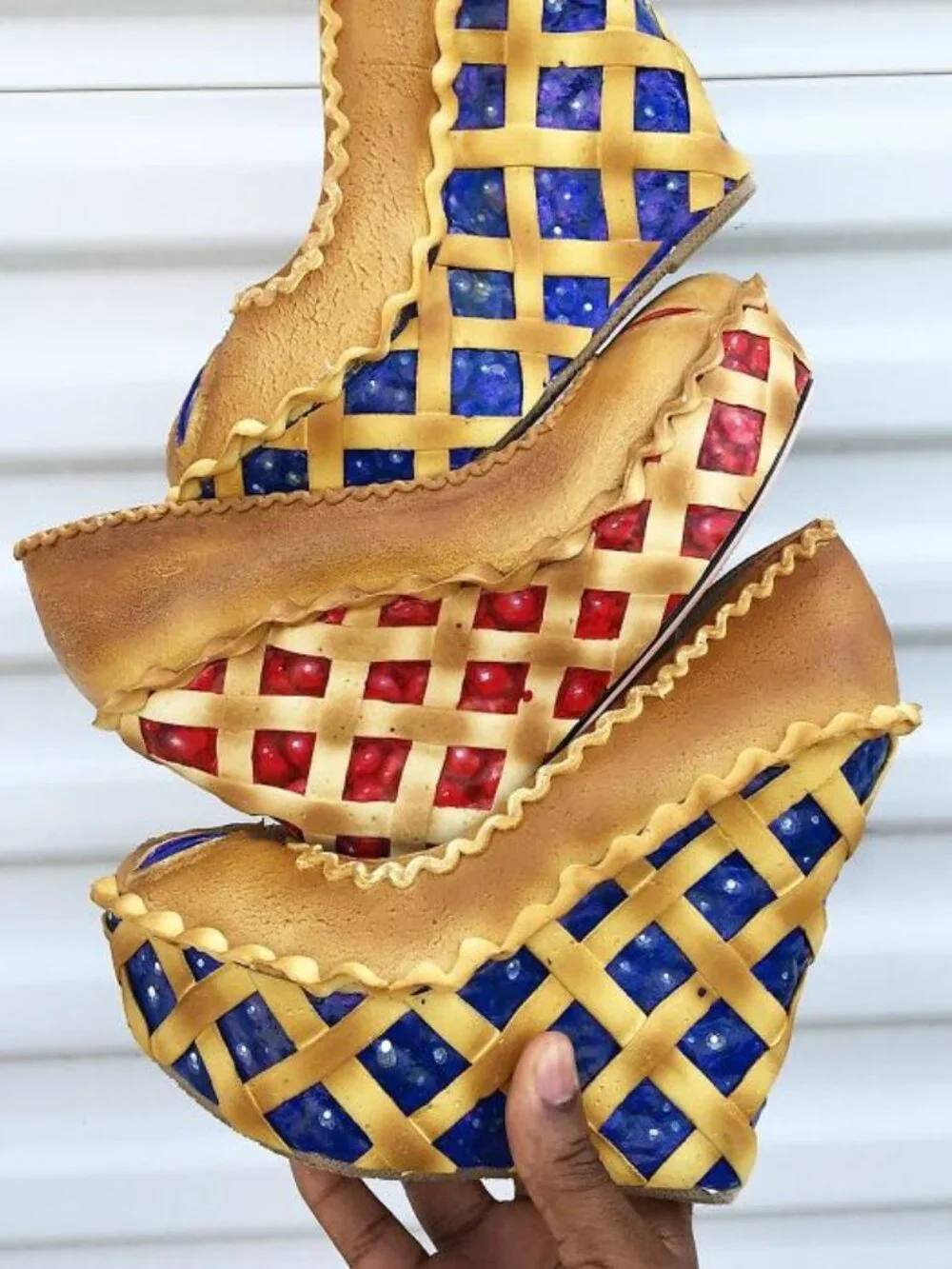 Shoe Bakery Blueberry Pie Shoes size 8